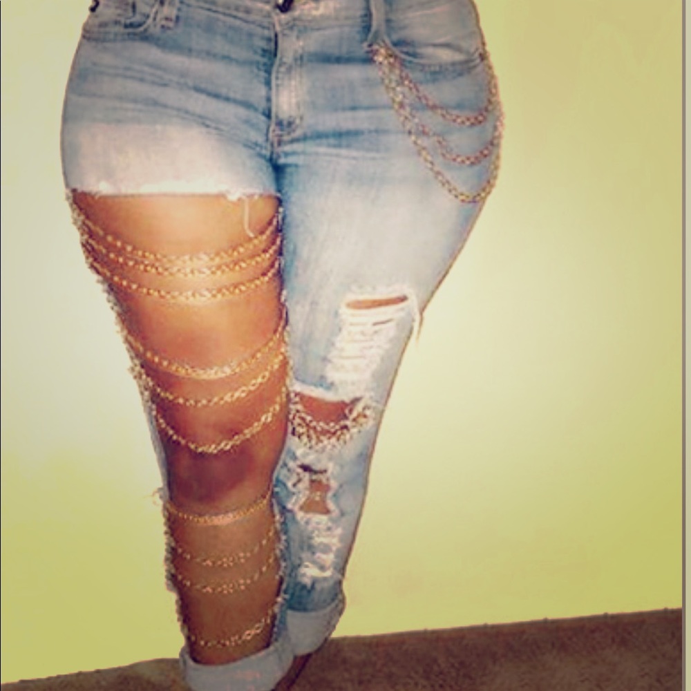 Chain jeans